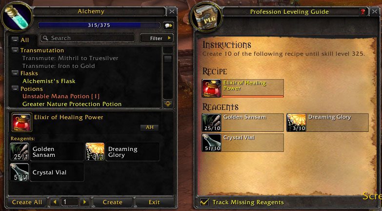 Profession Leveling Guide